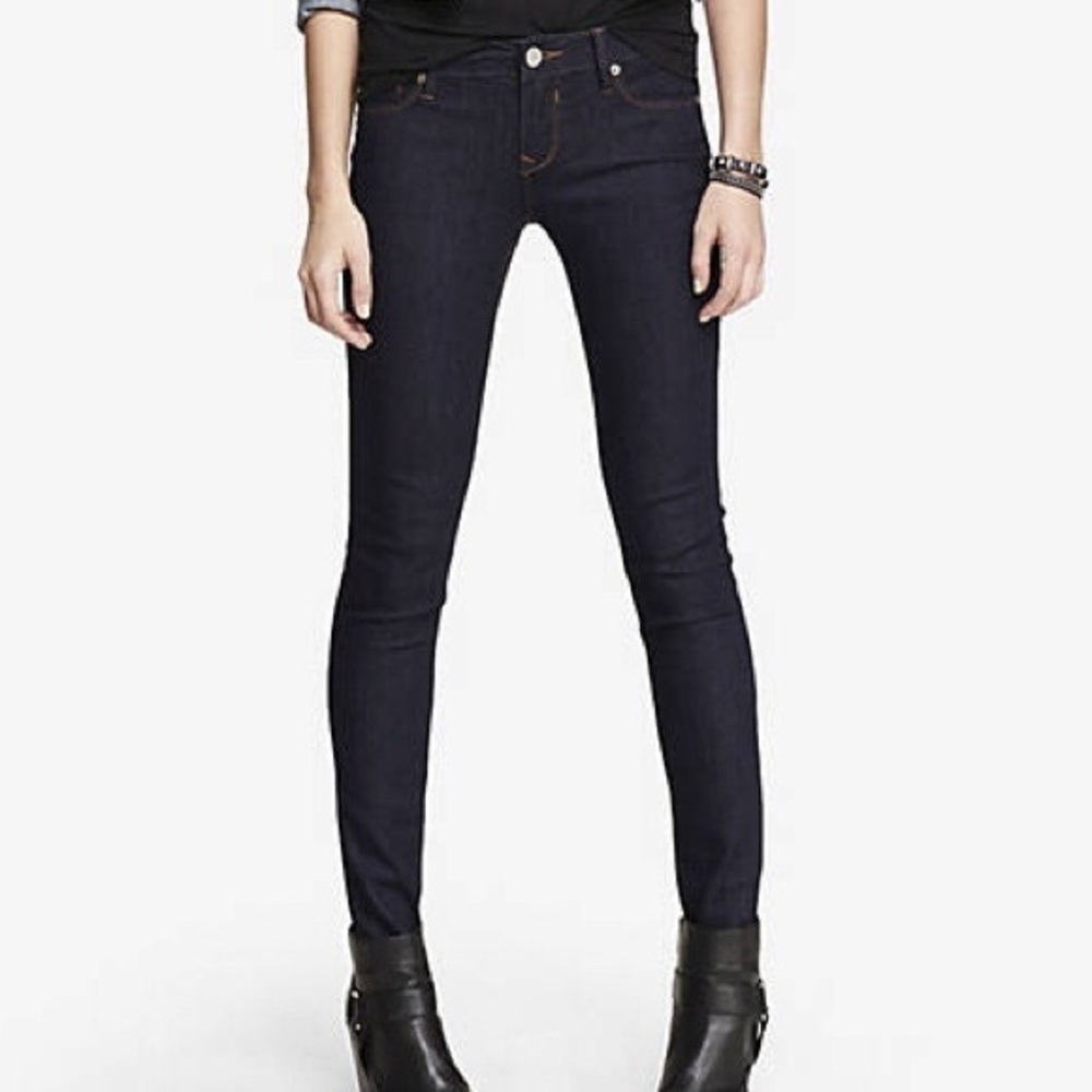 🔥FINAL PRICE🔥 Express jean leggings, size 6
